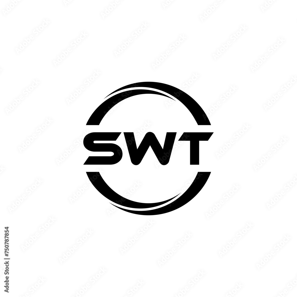 SWT letter logo design with white background in illustrator, cube logo, vector logo, modern alphabet font overlap style. calligraphy designs for logo, Poster, Invitation, etc. SWT letter logo design with white background in illustrator, cube logo, vector logo, modern alphabet font overlap style. calligraphy designs for logo, Poster, Invitation, etc.