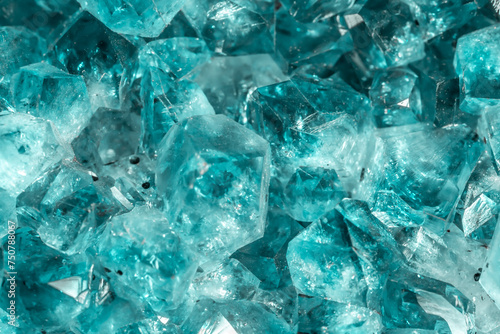 Foto Aquamarine crystal mineral stone