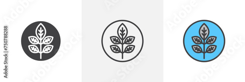 Fibre Isolated Line Icon Style Design. Simple Vector Illustration