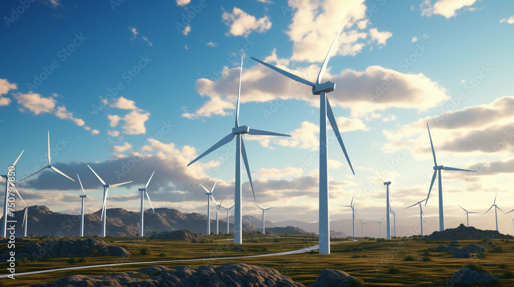 The Futuristic Wind Turbines