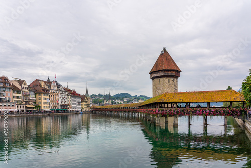 View of the old town of Lucerne in Switzerland. © Bernhard