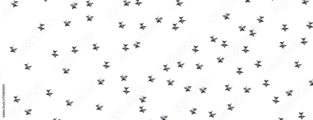 Obraz premium XMAS Stars - stars. Confetti celebration, Falling golden abstract decoration for party, birthday celebrate,