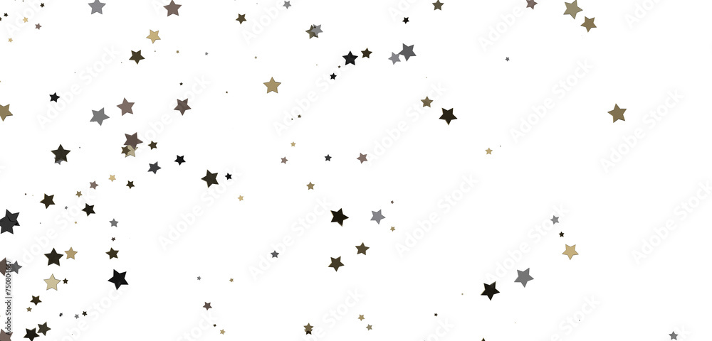 Twinkling Yuletide Skies: Breathtaking 3D Illustration of Falling Christmas Starlights Twinkling Yuletide Skies: Breathtaking 3D Illustration of Falling Christmas Starlights