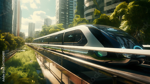 Tomorrow's Transit: The Futuristic Train
