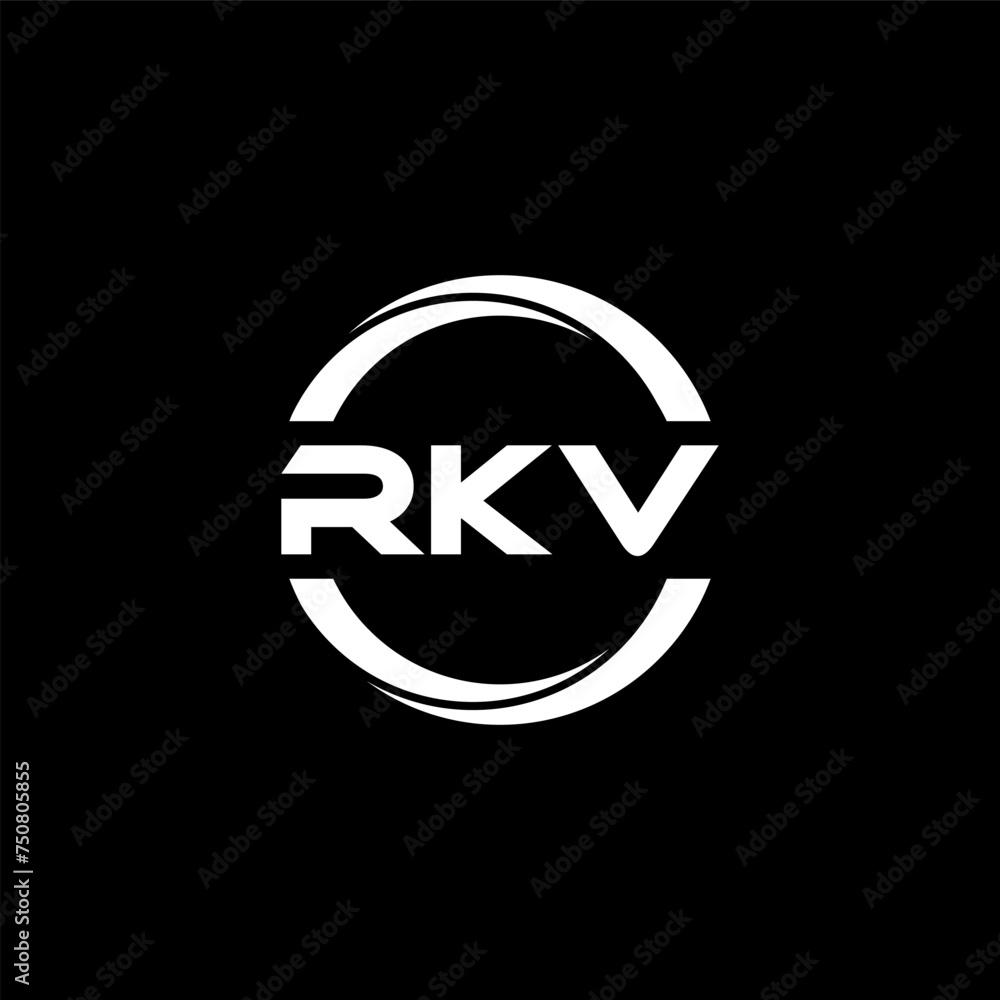 RKV letter logo design with black background in illustrator, cube logo, vector logo, modern alphabet font overlap style. calligraphy designs for logo, Poster, Invitation, etc. RKV letter logo design with black background in illustrator, cube logo, vector logo, modern alphabet font overlap style. calligraphy designs for logo, Poster, Invitation, etc.