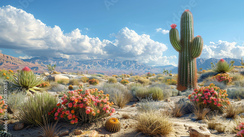 Arizona Desert Landscape. photo