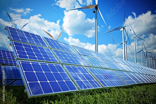 Showcase renewable energy projects and their impact on communities from solar panels to wind turbines