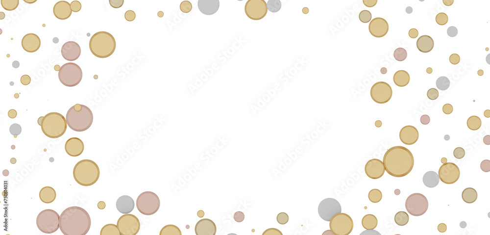 gold Delight: Captivating 3D Illustration of Joyful gold Confetti gold Delight: Captivating 3D Illustration of Joyful gold Confetti