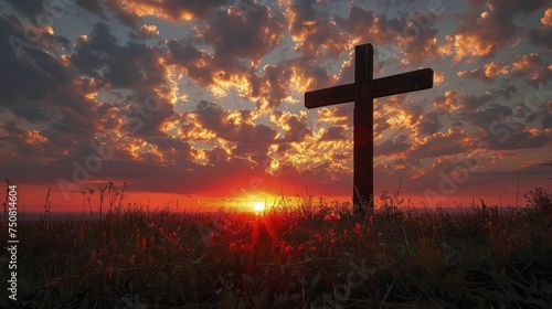 A serene sunset framed on Good Friday signifies the end of a chapter.
