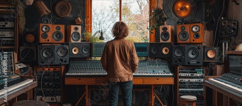 studio creates electronic music.