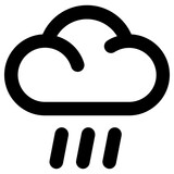 weather icon, simple vector design