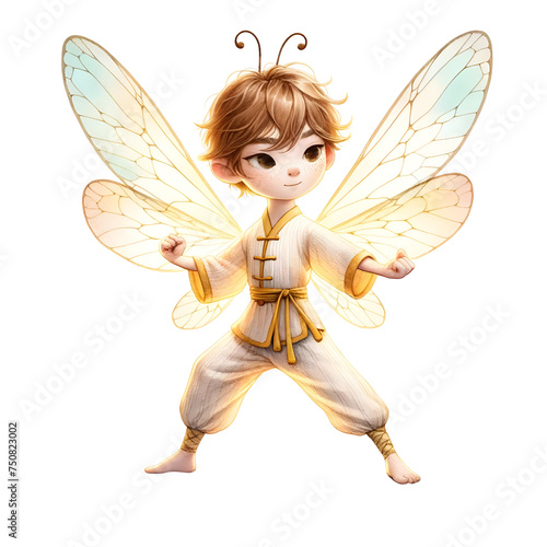 Fairy and Pixie favarite activities clipart watercolor PNG 
