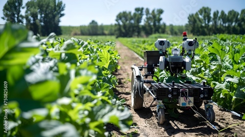 Robot in the Field Innovating Farming Techniques