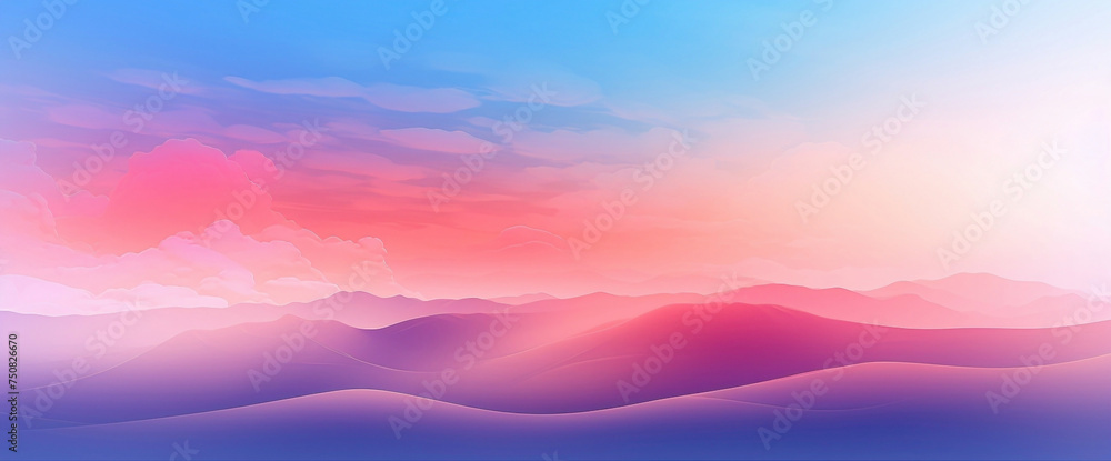 Sunrise gradient bursting with life, infusing graphic designs with a mix of vibrant colors and creative inspiration.