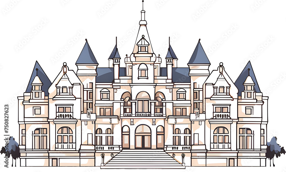 Castle, mansion