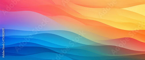 Sunrise gradient bursting with life, mixing radiant colors to inspire graphic design endeavors and creative projects.