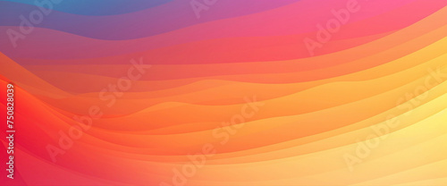Sunrise gradient bursting with life, mixing radiant colors to inspire graphic design endeavors and creative projects.