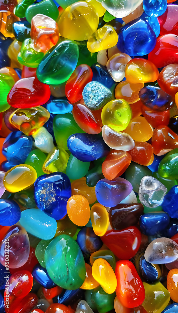 Colorful Pebbles Colorful Pebbles
