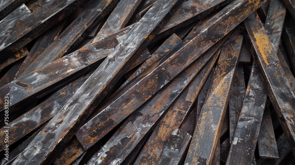 Abstract background displays subtle metal blades. Rich patterns allure. Abstract background displays subtle metal blades. Rich patterns allure.