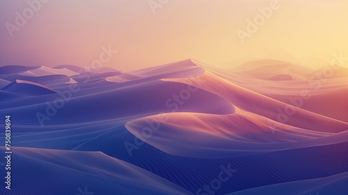 A 4K HD canvas of simplicity, with soft gradients and minimalistic shapes coming together to form a soothing and contemporary desktop background.