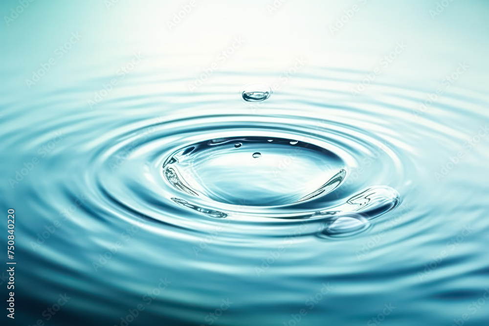 An abstract depiction of water splashing against a blue background, creating a dynamic and captivating visual effect. An abstract depiction of water splashing against a blue background, creating a dynamic and captivating visual effect.