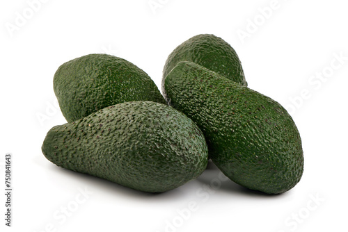 Avocado, isolated on white background photo