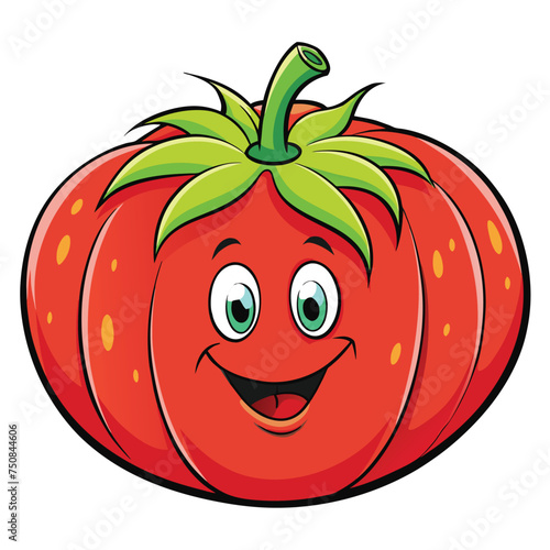 Illustration of a tomato