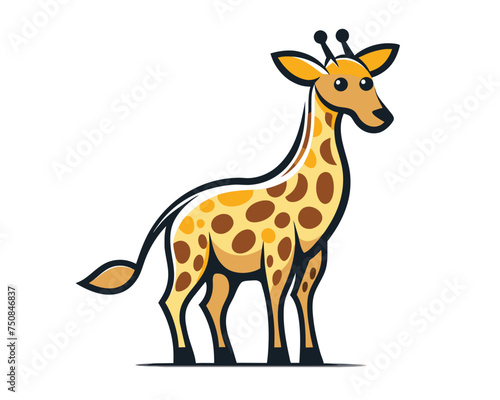 giraffe vector illustration