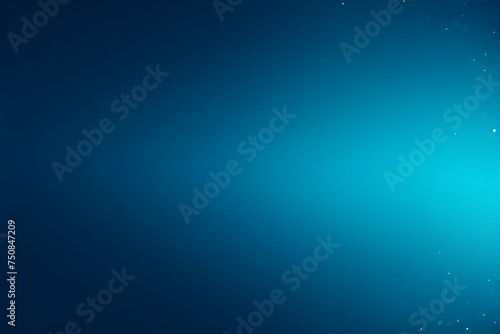 Dark Blue Teal Abstract with Color Gradient and Bright Light Glow