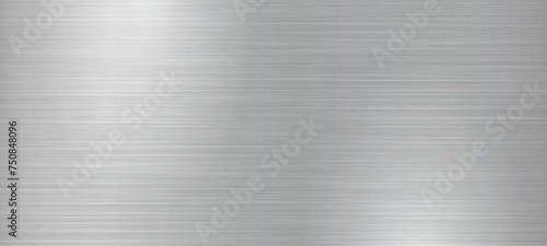 Panoramic background Brushed metal texture. Steel background. Vector illustration silver steel metal texture vector illustration