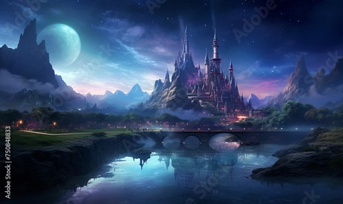 Fantasy world where dreams fuel investment growth © SOLO PLAYER