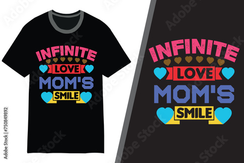 Mom T-shirt Design. Mother's Day t-shirt design. Typography mom t-shirt design