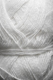 Close.up of a white wool ball