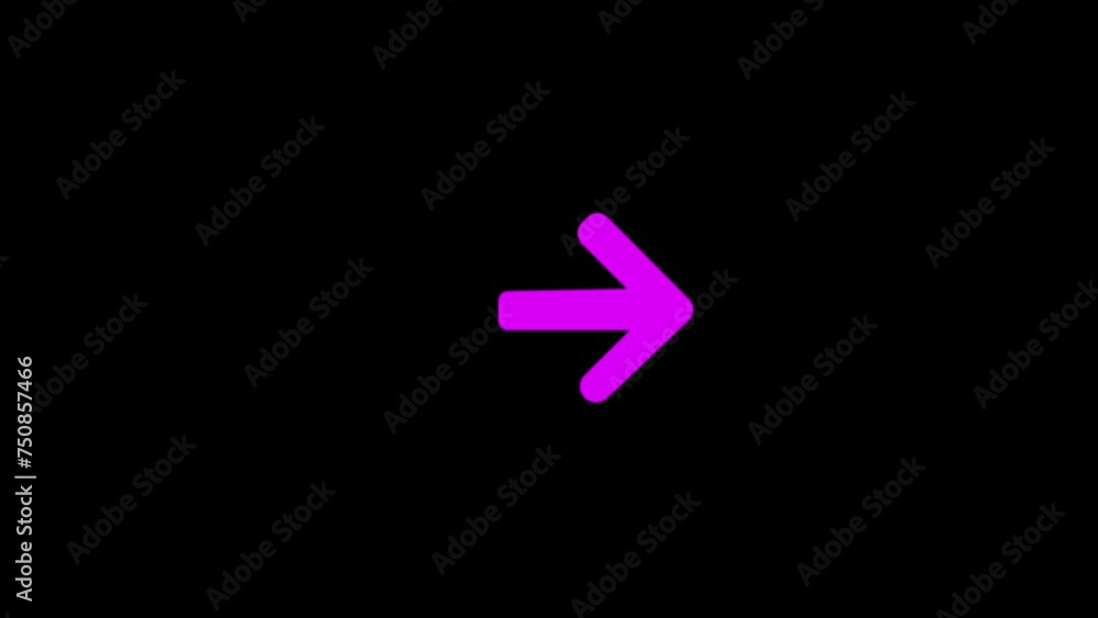 Pointing down arrow animation, arrow animation on the green transparent background Pointing down arrow animation, arrow animation on the green transparent background