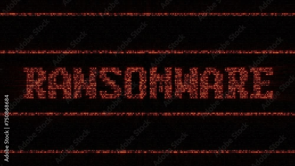 Ransomware Text on the Led Walls Animation, Background, Loop
Ransomware Text on the Led Walls Animation, Background, Loop
