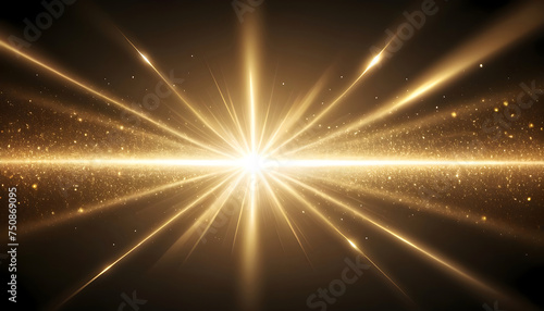 gold background with stars