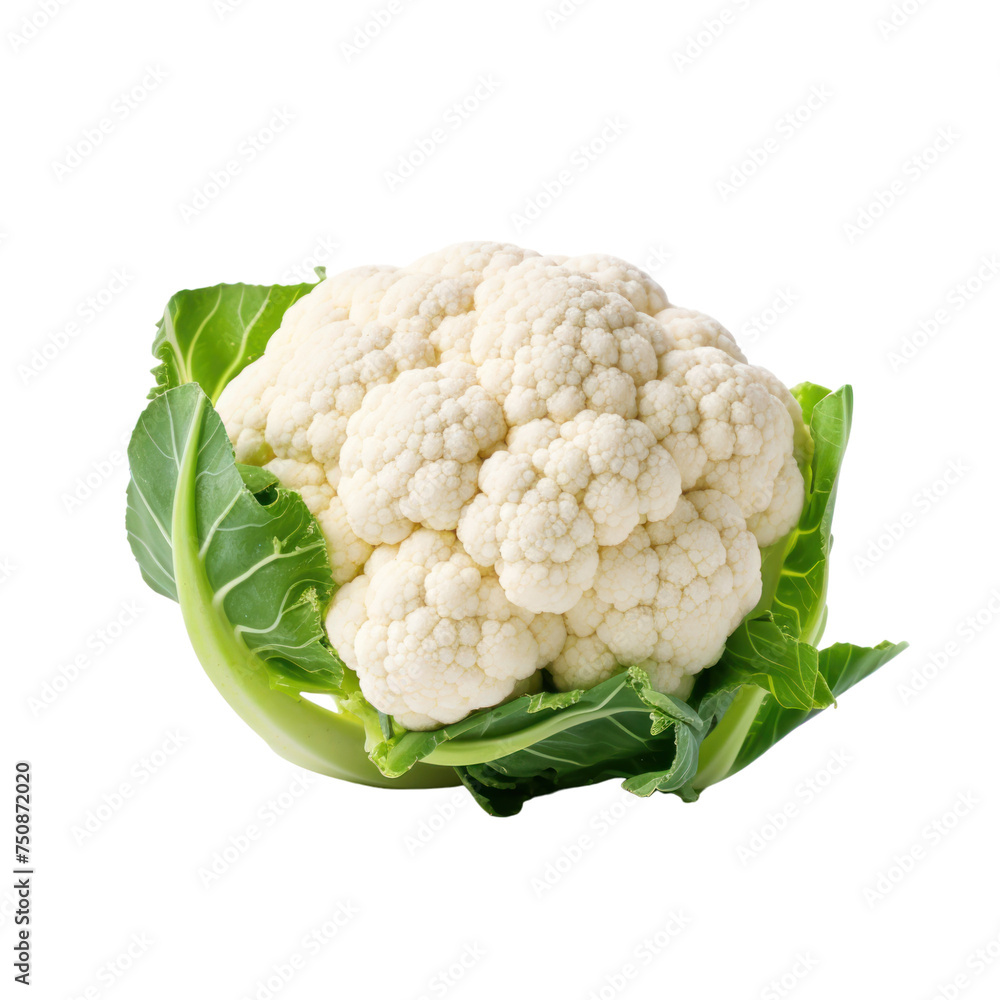 Cauliflower Isolated on transparent background Cauliflower Isolated on transparent background
