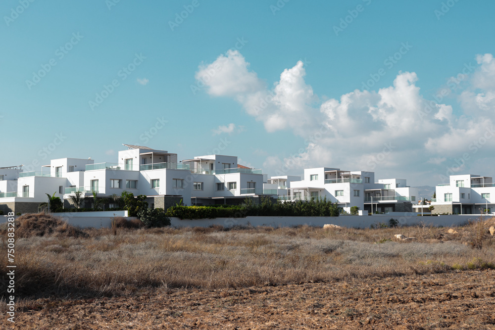 New real estate build for private homes neighborhood in Paphos, Cyprus New real estate build for private homes neighborhood in Paphos, Cyprus