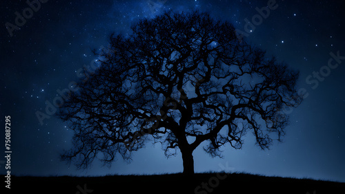 tree in the night © Pix Yours