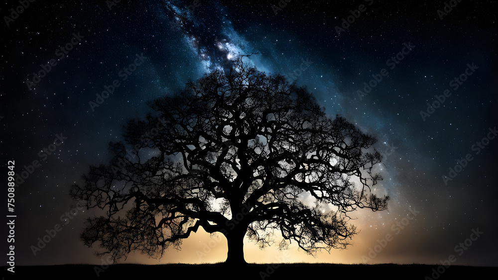 tree in the night tree in the night