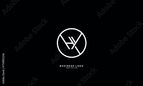 HY, YH, H, Y, Abstract Letters Logo Monogram photo