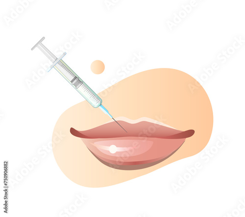 Botox Injection Stock Icon