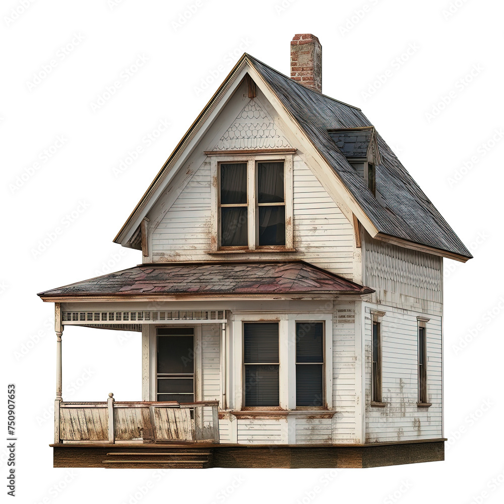 Martin House isolated on white or transparent background