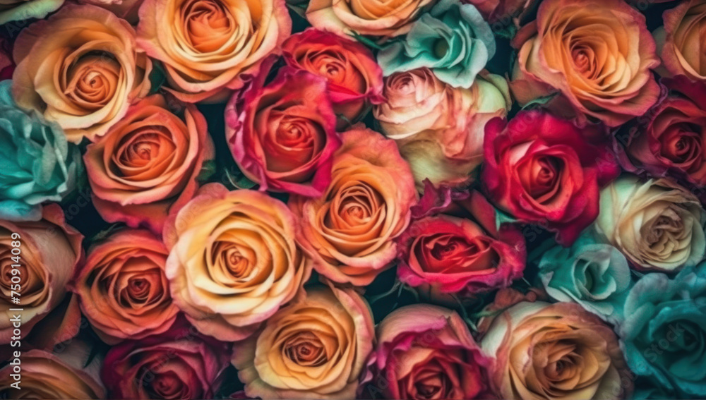 Bouquet of roses Backgrounds Bouquet of roses Backgrounds