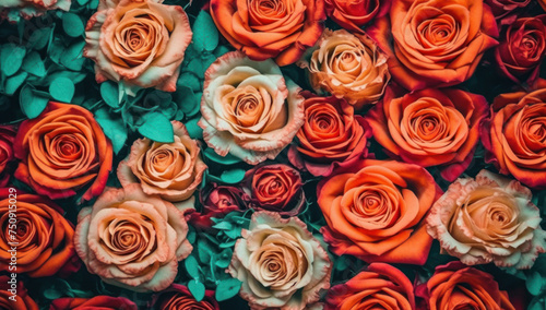 Bouquet of roses Backgrounds