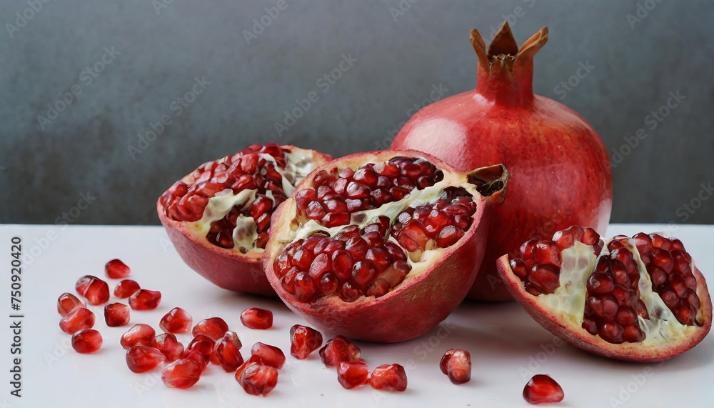 Generated image of pomergranate Generated image of pomergranate