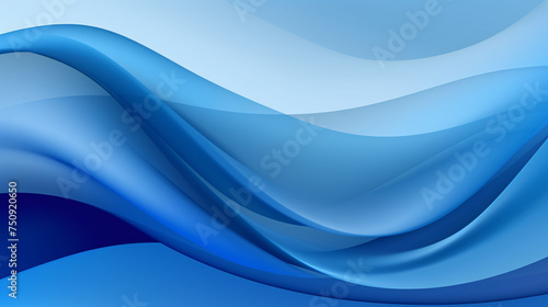 Abstract blue and white wave background Illustrations for templates - Partners