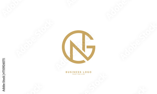 GN, NG, G, N, Abstract Letters Logo Monogram
