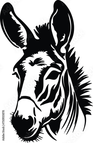 donkey  silhouette