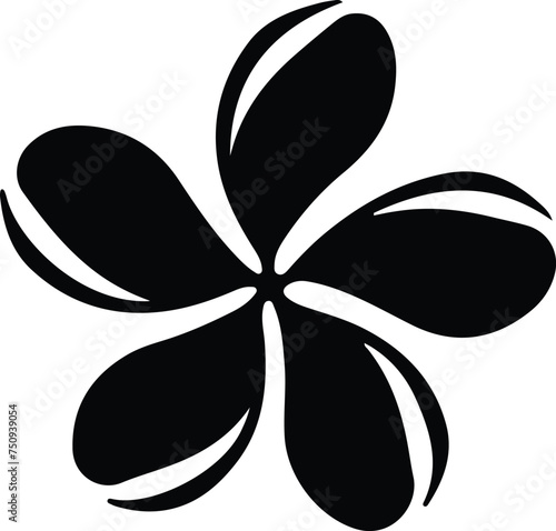 plumeria  silhouette